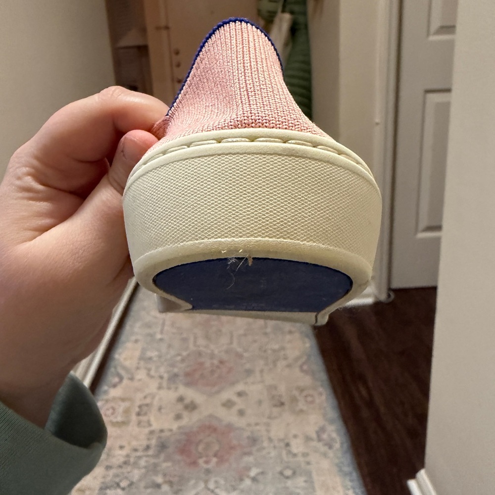 Rothy’s The Original Slip-On Sneaker – Size 7.5 – Blush Pink - Picture 9 of 12